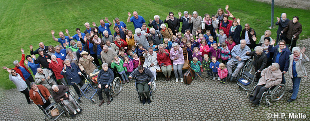 Gruppenbild Reisen ohne Koffer: Foto Heiko-Peter-Melle